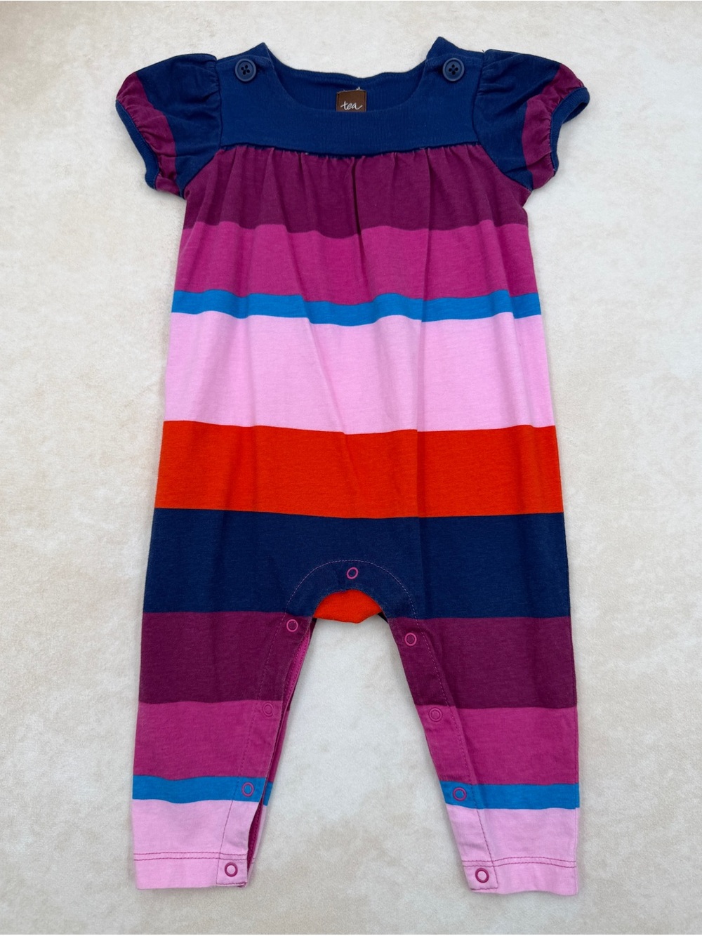 Tea Collection Bold Striped Romper